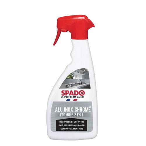 Spado nettoyant alu inox chrome 2 en 1 500ml