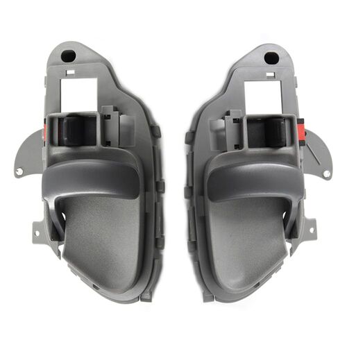 1 Pair Gray Poignée De Porte Intérieure Pour Oral Y, Chevrolet Gmc Truck, Yukon Tamangez Suburban 1995-1999 15708044 15708043 "Nipseyteko"