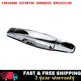 Arrière Droite Poignée De Porte Extérieure Arrière Droite Chromée, Pour 07-13 Chevrolet Chevy Gmc Cadillac 15915660 22738726 25960522 "Nipseyteko"