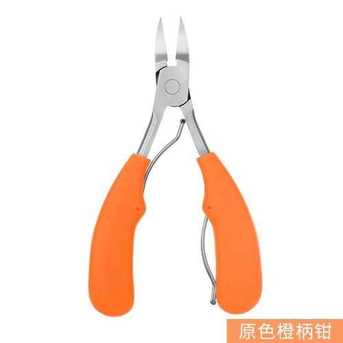 Jaune - Pince À Cuticules Pour Orteils, Coupe-Ongles, Coupe-Ongles, Pinces Paronychia, Dissolvant De Manucure, Chirod-Poditerie, Soins Des Pieds 