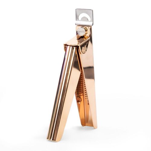 Or - Faux-Ongles En Acier Inoxydable Arc-En-Ciel, Pour Gel Acrylique Français, Coupe-Ongles, Outils De Manucure 