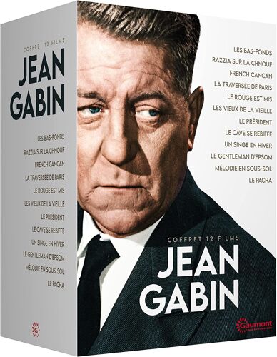 Jean Gabin - Coffret 12 Films - Pack