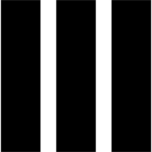 Set 3x Autocollant Sticker Porte Voiture Moto Alphabet Boite Lettre Nom Noir I