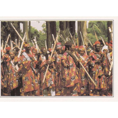 Cameroun, " Foumban, Manifestation En L'honneur Du Sultan ".