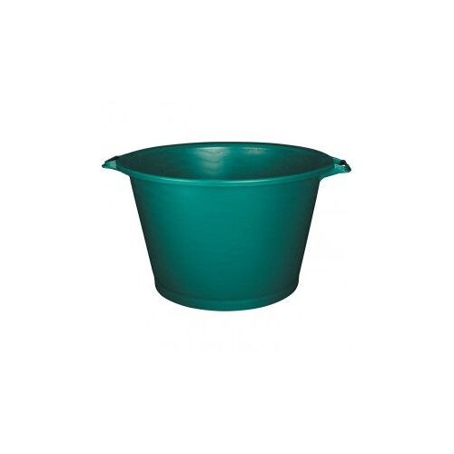 ALUMINIUM ET PLASTIQ BAQUET ROND 120L D72 H46.5 VERT B120