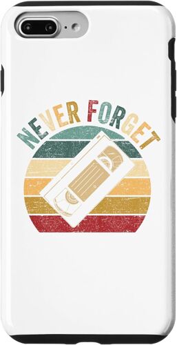 Coque Pour Iphone 7 Plus/8 Plus Disque Vhs Pour Enregistreur Vintage