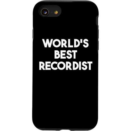 Coque Pour Iphone Se (2020) / 7 / 8 Meilleur Enregistreur Du Monde