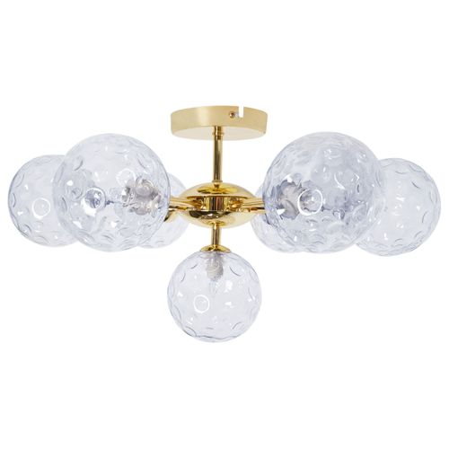 Plafonnier Anadyr Verre Bleu