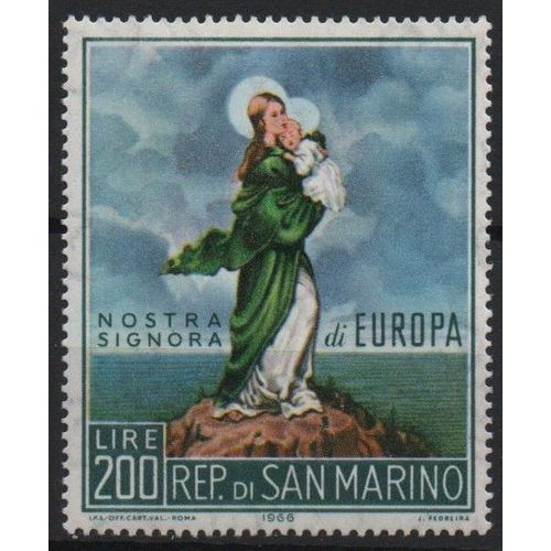 Saint-Marin Timbres Europa 1966 À 1970