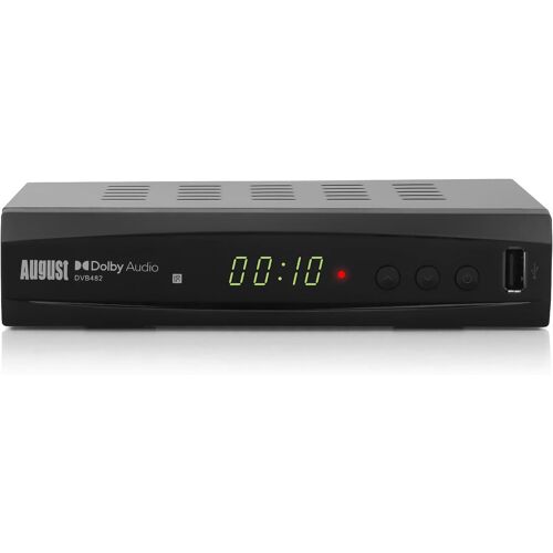 MEVRONISSHOP-DVB482 - Décodeur et Enregistreur TNT HD - Regardez et enregistrez simultanément 2 chaînes ¿ Récepteur HDMI Full HD 1080p Contrôle du Direct - Lecteur Multimédia