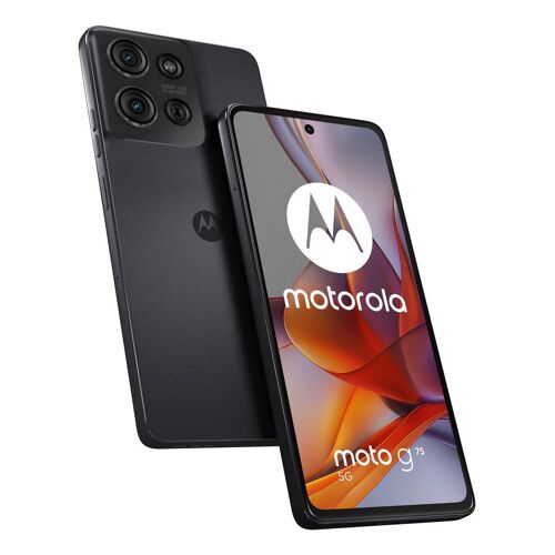 Motorola moto g75 5G 6.78" Double SIM hybride Android 14 USB Type-C 8 Go 256 Go 5000 mAh Gris
