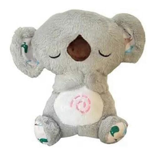 Loutres apaisantes Loutres d'anxiété Loutres de sommeil Soulagement de l'anxiété Koala le Soulagement Koala Respiration Jouet En Peluche Avec Musique 1Pcs