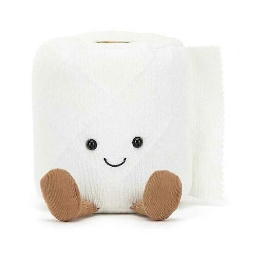 Peluche et ravissante poupée de papier toilette Rouleau de papier Pendentif de poupée intéressant et charmant comme cadeau de vacances pour les amis