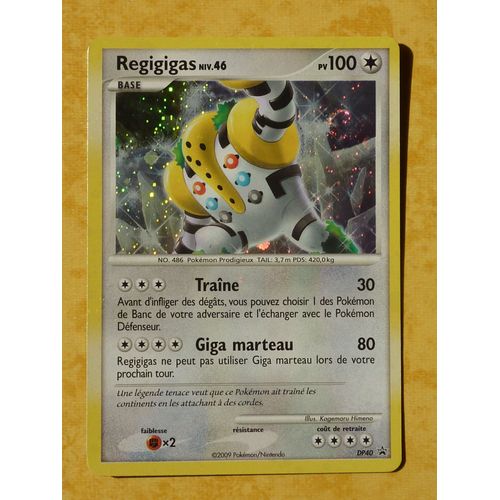 Pokemon - Regigigas Dp40 Promo 100 Pv