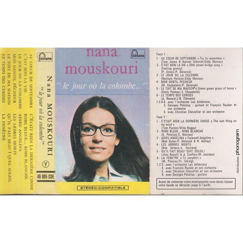 Nana Mouskouri K7 Cassette Audio 