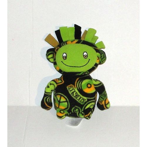 Doudou Alien Bee Odd Velour Coloré Feel The Comfort In Style 16 Cm