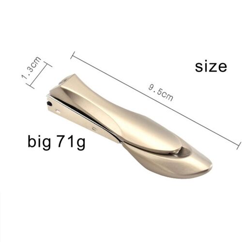 1,3 Cm X 9.5cm Gros - Coupe-Ongles Professionnel En Acier Inoxydable, Machine Cisaille Pour Ongle De Doigt Et D'orteil, Outil De Manucure Et De Pédicure, Taille Des Ongles, Soin Du Pied, 1 Pièce, 