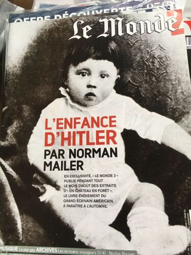 Le Monde 2  N° 181 : L'enfance D'hitler Par Norman Mailler