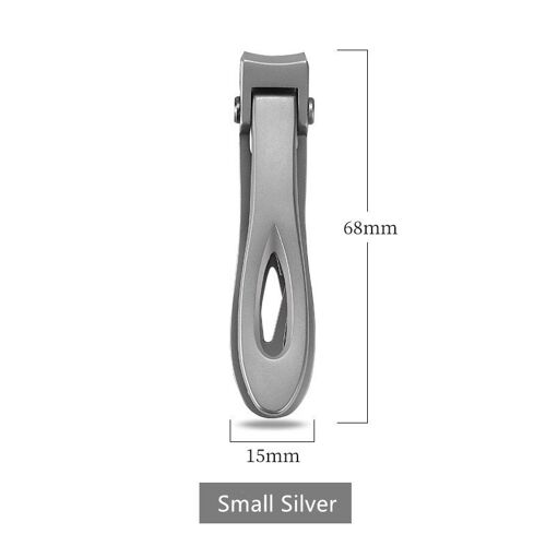 Petit Argent - Coupe-Ongles En Acier Inoxydable, Noir Et Argent, 3 Styles, Pour Orteils, Haute Qualité, Lj63 