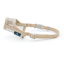 Muselière Pour Chien Chiot Petit Moyen Grand Chien En Similicuir Nylon Maille Muselière Pour Animaux De Compagnie Muselière - Type Gray Mesh-M