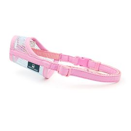 Muselière Pour Chien Chiot Petit Moyen Grand Chien En Similicuir Nylon Maille Muselière Pour Animaux De Compagnie Muselière - Type Blue Mesh-S