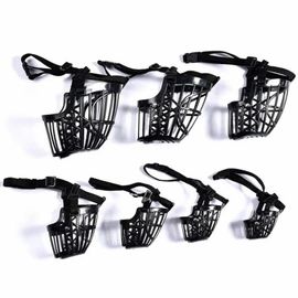 Muselières Pour Chien De Compagnie À La Mode 3 Types De Couleurs Protection De L'environnement Couverture En Caoutchouc Pour Chiot Et Chien Moyen Fournitures Pour Animaux De Compagnie - Type Black-L#B