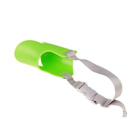 Masque En Forme De Bec De Canard Pour Chien,Muselières Anti-Morsure Pour Animaux De Compagnie,Petits Chiens,Corgi,Chihuahua,Accessoires Pour Chiots,Muselière Réglable - Type Green-L-Suit 9-12.5kg