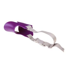 Masque En Forme De Bec De Canard Pour Chien,Muselières Anti-Morsure Pour Animaux De Compagnie,Petits Chiens,Corgi,Chihuahua,Accessoires Pour Chiots,Muselière Réglable - Type Purple-L-Suit 9-12.5kg