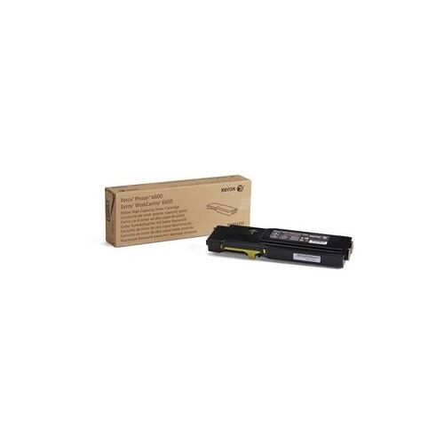 Xerox - Haute capacité - jaune - originale - cartouche de toner - pour Phaser 6600DN, 6600N, 6600V_DNM; WorkCentre 6505V_DNC, 6605DN, 6605N, 6605V_DNC