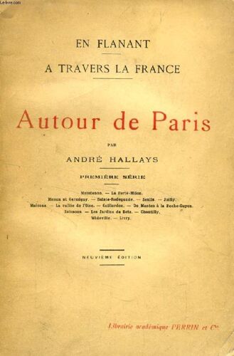 En Flanant A Travers La France, Autour De Paris, 2 Tomes (Series)