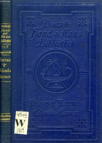 Colomba, Carmen (Novellen)