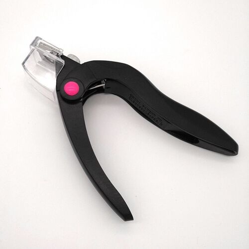 Le Noir - Coupe-Ongles De Luxe En Acier, 1 Pièce, Accessoire De Manucure Pour Faux-Ongles, Accessoire Pour Pointes De Bateau À La Française 