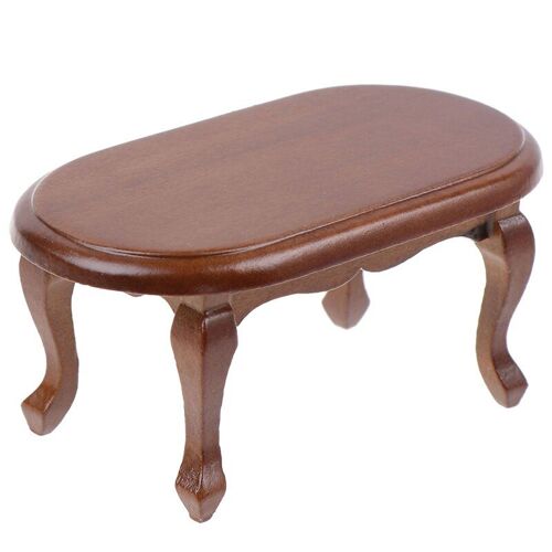 Mini Meubles De Maison De Poupée, Simulation Miniature, Table Basse, Table À Thé, Salon, Jouet, Accessoires, Jouet Pour Enfants, 1/12