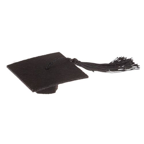 Mini Casquette De Docteur, 1 Pièce, Bonnet De Remise De Diplôme Avec Glands, Tissu En Feutre + Accessoires De Poupées, Nouveau Chapeau De Remise De Diplôme