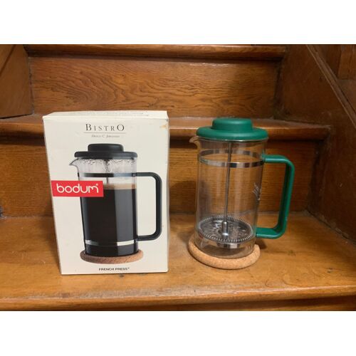 Cafetière à piston Bodum modèle Bistro 1 litre - Vert foncé