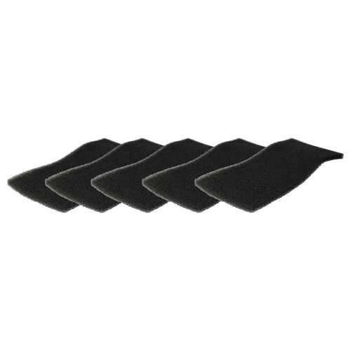vhbw 5x filtre mousse 35 PPI compatible avec Whirlpool AZA-HP 8772 (857500216020), AZA-HP 8673 (857501101020) sèche-linge