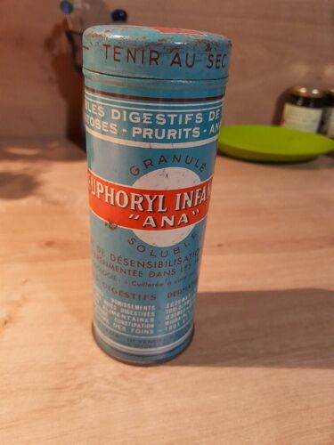 Boîte Ancienne De Médicament