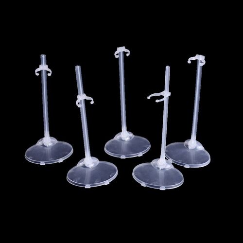 Support Pour Mannequin En Plastique, Modèle Pour Exposition, Présentoir, Pour Barbie, Fille, Maison, Jouet, 5 Pièces,