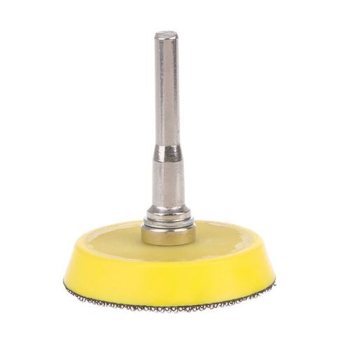 Disque De Ponçage 2 "50mm, Polissage, Tampon De Support, Plaque De Support, Tige 6mm, Broyeur Électrique, Outil Rotatif, Livraison Directe