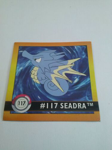 Carte Stickers Pokemon Artbox : N° 117 Seadra