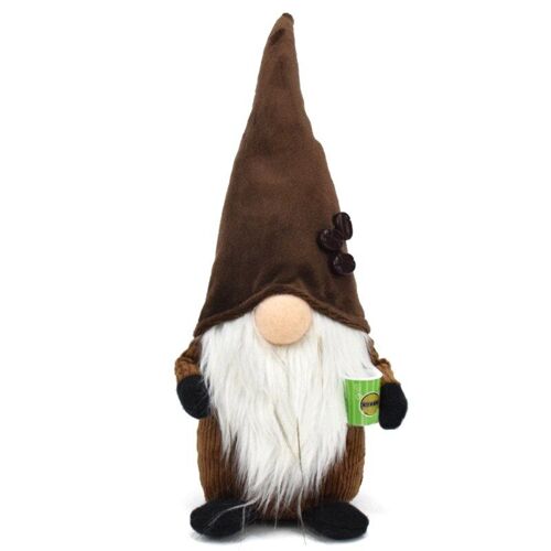Gnome De Café À Carreaux, Tomte De Suède, Décoration De Bar À Café, Figurine Nordique En Peluche, Décoration De Maison De Ferme