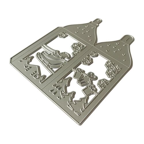 Matrices De Découpe En Métal Cadeau De Noël, Pochoir De Scrapbooking, Bricolage Album Timbre Carte En Papier Gaufrage Décor Artisanal Livraison Directe
