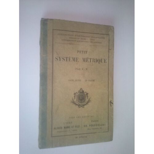 Petit Systeme Metrique. Cours Moyen Ii° Partie