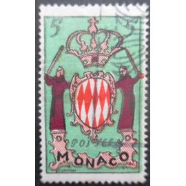 Monaco N°411 Armoirie Oblitéré