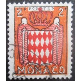 Monaco N°409 Armoirie Oblitéré