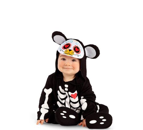 Jour Teddy Costume Des Morts Bébé (Taille 6-12m)