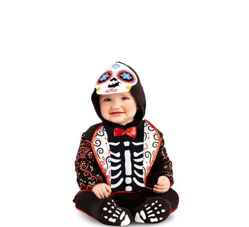 Jour Des Morts Costume Bébé (Taille 12-24m)