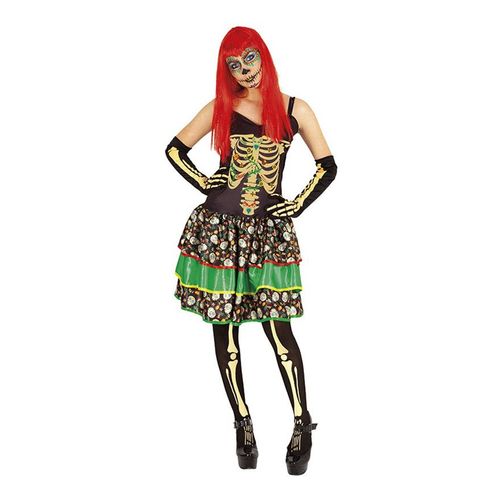 Déguisement Catrina Élégante Pour Femme (Taille M-L)