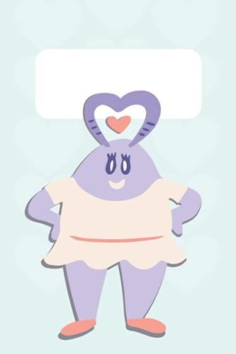 Journal Notebook: Cute Turquoise (1/2) Monsters In Love Journal Notebook 120 Lined Pages