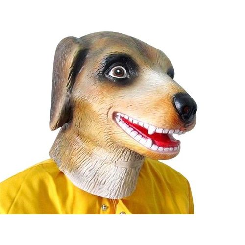 Masque De Chien En Latex